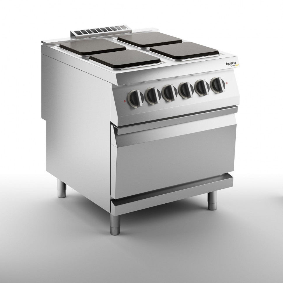 ПЛИТА ЭЛЕКТРИЧЕСКАЯ 4 КОНФОРОЧН. 900 СЕРИИ APACH CHEF LINE SLRE89FE