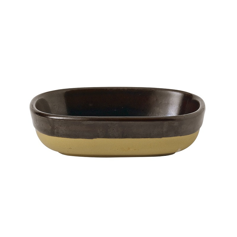 Поднос сервировочный 12х9см h3,3см, серия EMERGE, цвет Cinnamon Brown EMBRET121