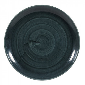 Тарелка мелкая 28,8см, без борта, Stonecast Patina, цвет Rustic Teal PATREV111