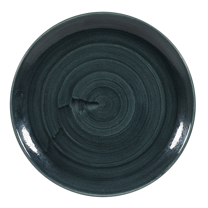 Тарелка мелкая 28,8см, без борта, Stonecast Patina, цвет Rustic Teal PATREV111