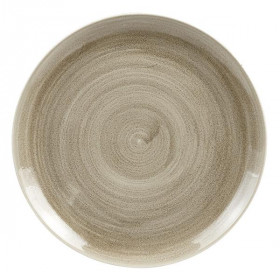 Тарелка мелкая 28,8см, без борта, Stonecast Patina, цвет Antique Taupe PAATEV111