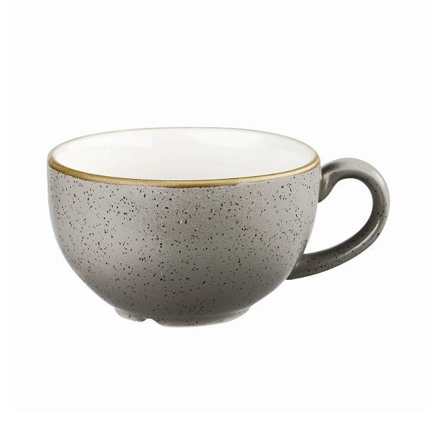 Чашка Cappuccino 340мл Stonecast, цвет Peppercorn Grey SPGSCB281