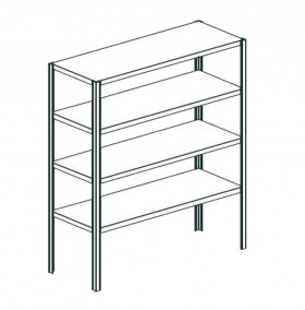 СТЕЛЛАЖ APACH CHEF LINE LST18-215