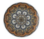 Тарелка мелкая d27,5см, Mandala B 67377B05