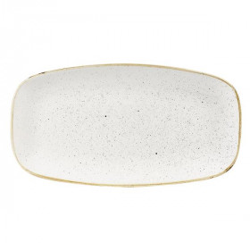 Блюдо прямоугольное CHEFS 26,9х12,7см, без борта, Stonecast, цвет Barley White SWHSXO101