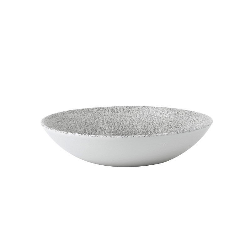 Салатник 0,42л d18,2см, без борта, цвет Raku Jasper Grey, Studio Prints RKGJEVB71