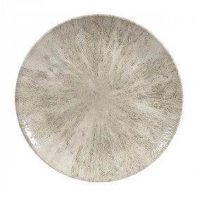 Тарелка мелкая 26см, без борта, цвет Stone Agate Grey, Studio Prints STAGEV101