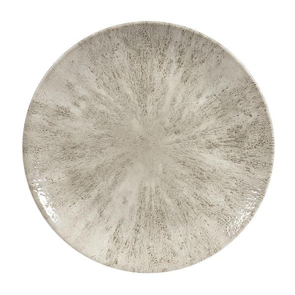 Тарелка мелкая 26см, без борта, цвет Stone Agate Grey, Studio Prints STAGEV101