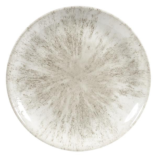 Тарелка мелкая 28,8см, без борта, цвет Stone Agate Grey, Studio Prints STAGEV111