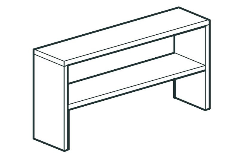 ПОЛКА НАСТОЛЬНАЯ ЗАКРЫТАЯ APACH CHEF LINE LOSC35100T2CS