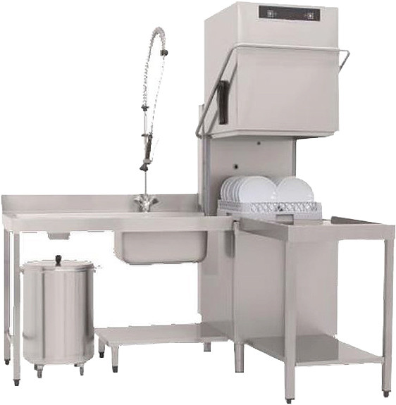 МАШИНА ПОСУДОМОЕЧНАЯ КУПОЛЬНАЯ APACH CHEF LINE LHIT5060 DD MV