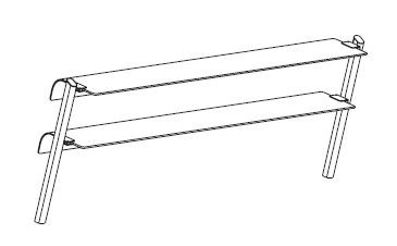 НАДСТРОЙКА НАСТОЛЬНАЯ SELF 700 APACH CHEF LINE L958700120