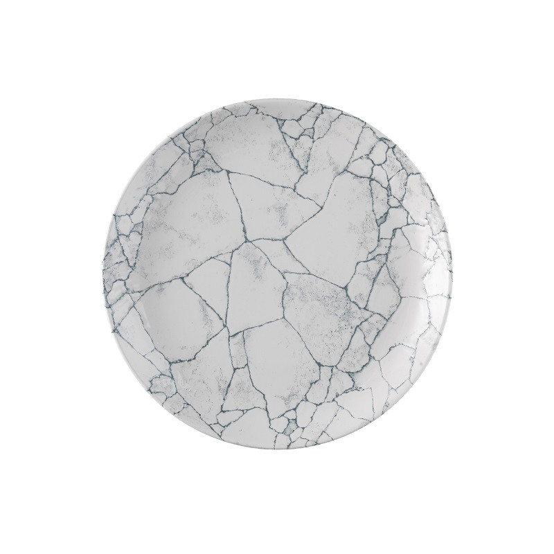 Тарелка мелкая 28,8см, без борта, цвет Kintsugi Pearl Grey, Studio Prints KTPGEV111