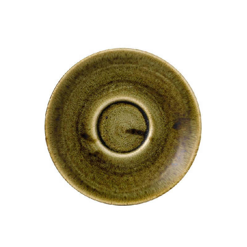 Блюдце 11,8см Stonecast Plume, цвет Olive PLGRESS1