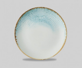 Тарелка мелкая 16,5см, без борта, цвет Aquamarine, Studio Prints Homespun Accents HAAMEVP61