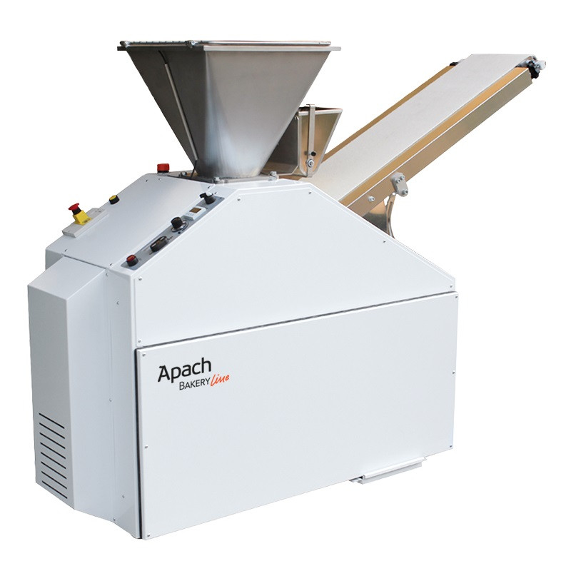 ТЕСТОДЕЛИТЕЛЬ ВАКУУМНЫЙ APACH BAKERY LINE SDT130 A С ТЕФ. БУНКЕРОМ, СИСТЕМОЙ ДОП. СМАЗКИ И СКРЕБКОМ