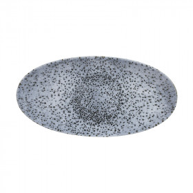 Блюдо овальное CHEFS 34,7х17,3см, без борта, цвет Mineral Blue, Studio Prints MNBLOV351