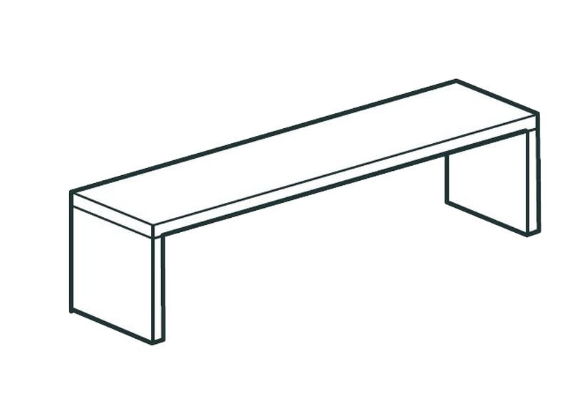 ПОЛКА НАСТОЛЬНАЯ ЗАКРЫТАЯ APACH CHEF LINE LOSC35130T1CS