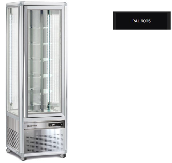 ШКАФ КОНДИТ. ОСТРОВ. TECFRIGO SNELLE 351 R ЧЕРНЫЙ RAL9005+ЗАМОК