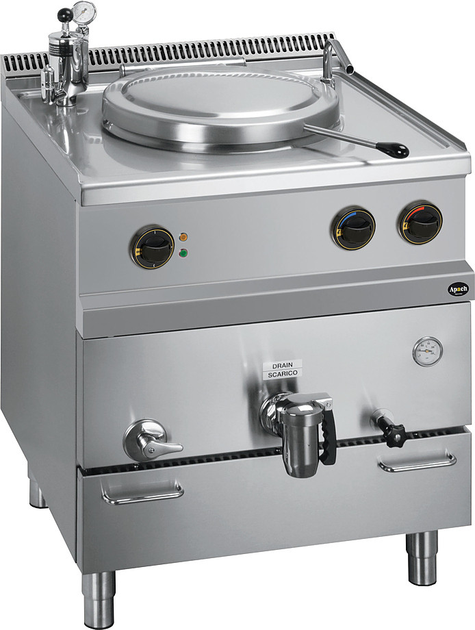 КОТЕЛ ЭЛЕКТРИЧЕСКИЙ ОПРОКИДЫВАЕМЫЙ APACH CHEF LINE GLKE100IСAT+E74400050