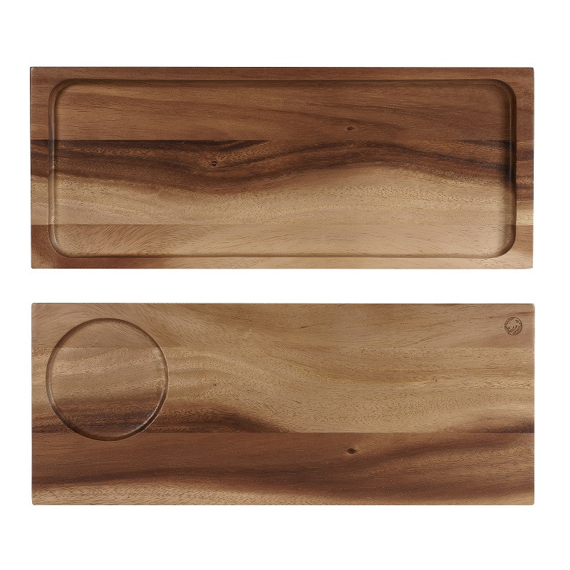Блюдо деревянное 41х16,5см, двухстороннее, Buffet Wood ZCAWLWSB1