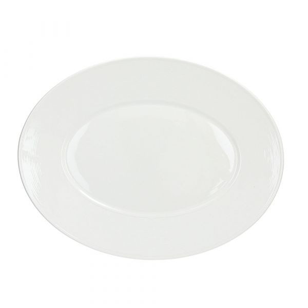 Тарелка мелкая овальная 34,3х26,3см MIDTOWN BIANCO MW020350000