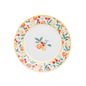 Тарелка мелкая FLAMINGO FRUITS 22см Oxford 90521, SC02-9410