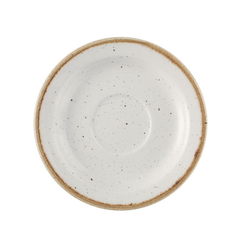 Блюдце 15см Stonecast, цвет Barley White SWHSVSM1