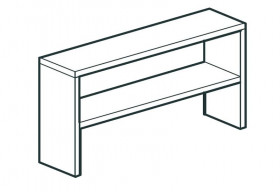 ПОЛКА НАСТОЛЬНАЯ ЗАКРЫТАЯ APACH CHEF LINE LOSC35150T2CS
