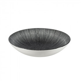 Салатник 0,42л d18,2см, без борта, цвет Agano Black, Studio Prints AGBLEVB71