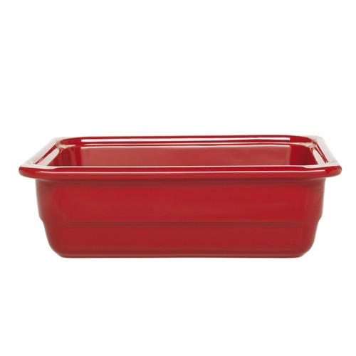Гастроемкость керамическая GN 1/2-100, серия Gastron, цвет красный 346233