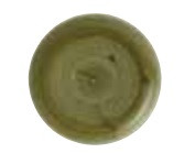 Тарелка мелкая 26см, без борта, Stonecast Plume, цвет Olive PLGREV101