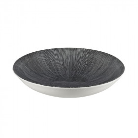 Салатник 1,14л d24,8см, без борта, цвет Agano Black, Studio Prints AGBLEVB91