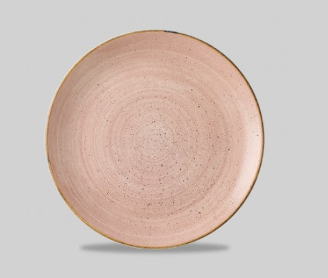 Тарелка мелкая 26см, без борта, Stonecast, цвет Terracotta SRTEEV101