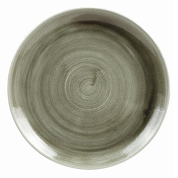 Тарелка мелкая 16,5см, без борта, Stonecast Patina, цвет Burnished Green PABGEVP61