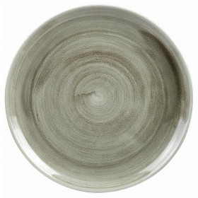 Тарелка мелкая 21,7см, без борта, Stonecast Patina, цвет Burnished Green PABGEVP81