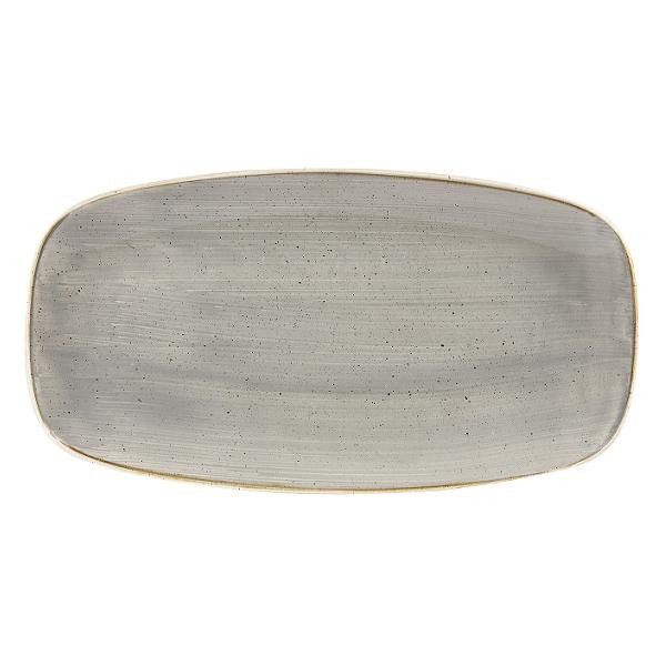 Блюдо прямоугольное CHEFS 26,9х12,7см, без борта, Stonecast, цвет Peppercorn Grey SPGSXO101