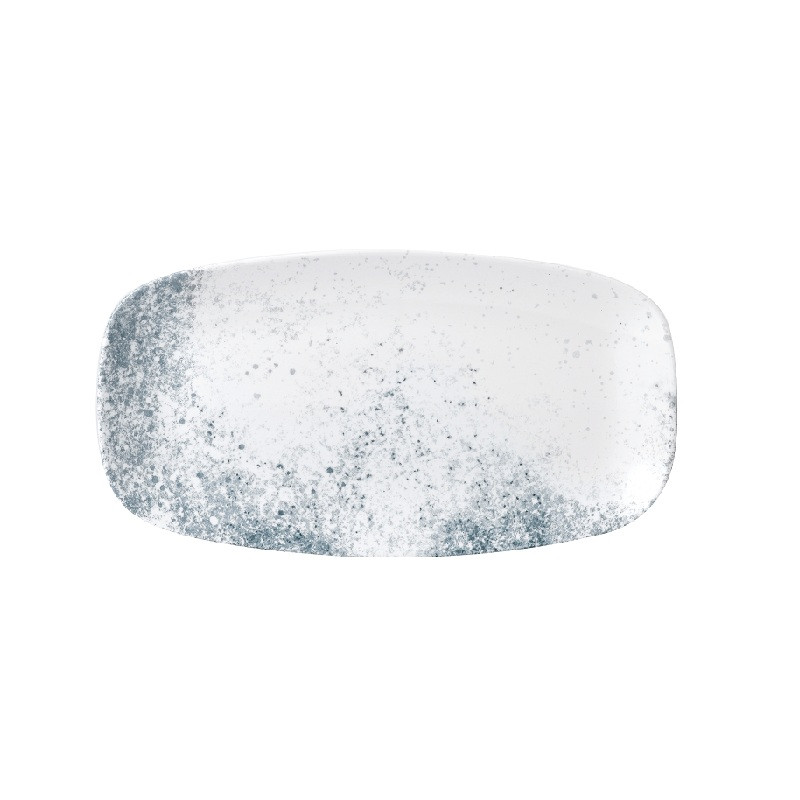 Блюдо прямоугольное CHEFS 29,8х15,3см, без борта, цвет HAZE Blue Vellum, Studio Prints HZBLXO111