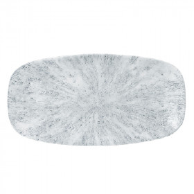 Блюдо прямоугольное CHEFS 35,5х18,9см, без борта, цвет Stone Pearl Grey, Studio Prints STGPXO141