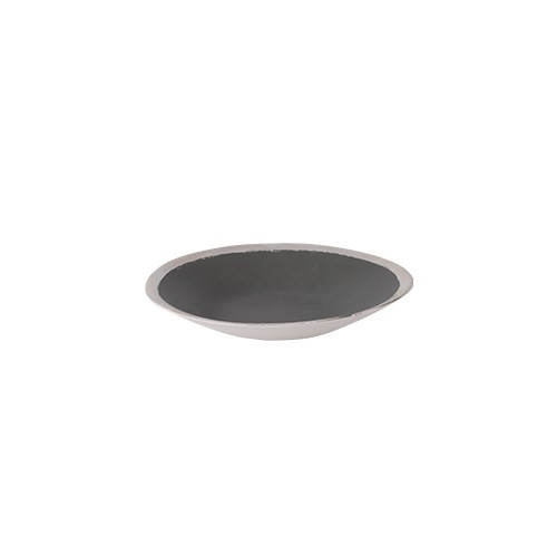 Тарелка глубокая 20см h4см, керамика, цвет ANTHRACITE, Reflets d'Argent 963598