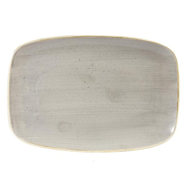 Блюдо прямоугольное CHEFS 30х19,9см, без борта, Stonecast, цвет Peppercorn Grey SPGSOBL41