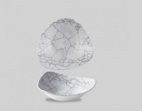 Салатник треугольный 0,60л d23,5см, без борта, цвет Kintsugi Pearl Grey, Studio Prints KTPGTRB91
