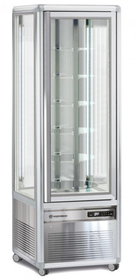 ШКАФ КОНДИТ. ОСТРОВ. TECFRIGO SNELLE 351 R СЕРЕБР.+ЗАМОК