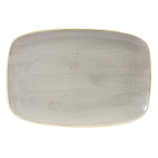 Блюдо прямоугольное CHEFS 35,5х24,5см, без борта, Stonecast, цвет Peppercorn Grey SPGSXP141