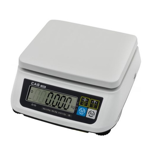 ВЕСЫ ЭЛ.ПОРЦИОННЫЕ CAS SWN-15 RS-232