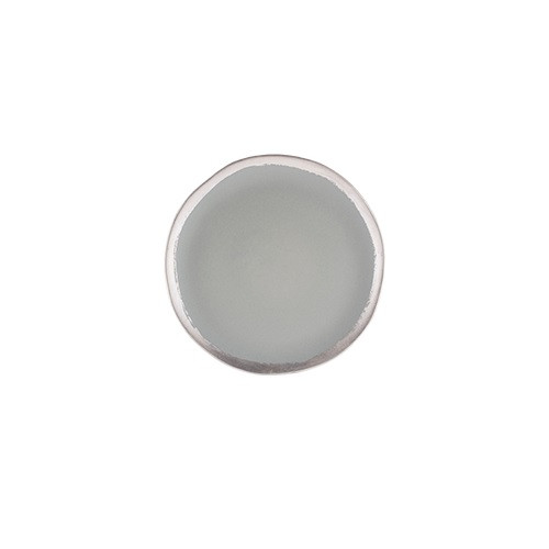 Тарелка мелкая 20см h1,5см, керамика, цвет GRIS, Reflets d'Argent 963594