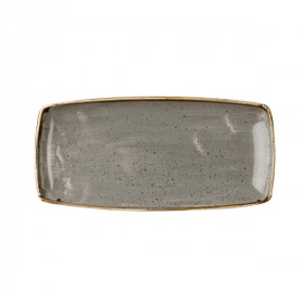 Блюдо сервировочное 29,5х15см, без борта, Stonecast, цвет Peppercorn Grey SPGSOP111