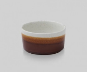 Бульоница 12см 0,42л, Nourish, цвет Siena Barley White NSSWSSSB1