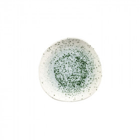 Тарелка мелкая "Волна" 21см, без борта, цвет Mineral Green, Studio Prints MNGROG81
