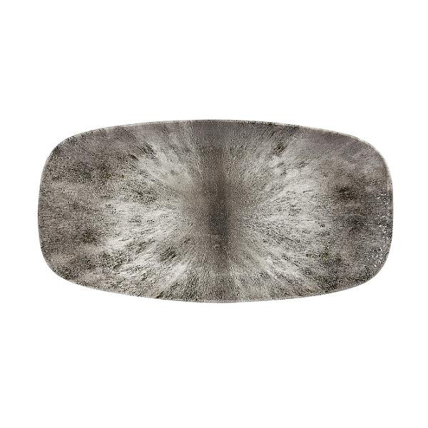 Блюдо прямоугольное CHEFS 29,8х15,3см, без борта, цвет Stone Quartz Black, Studio Prints STQBXO111